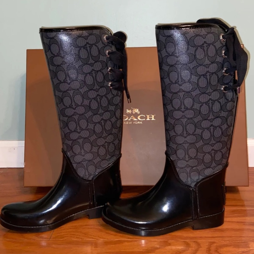 Coach rain boots - Picture 3 of 7